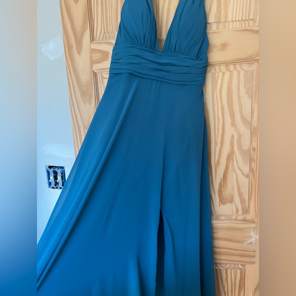 Teal Bridesmaid Dress Gem